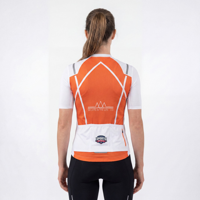 Maillot de cyclisme léger à manches courtes pour femme, sensation de froid