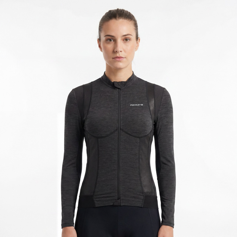 Veste de cyclisme en jersey pour femmes