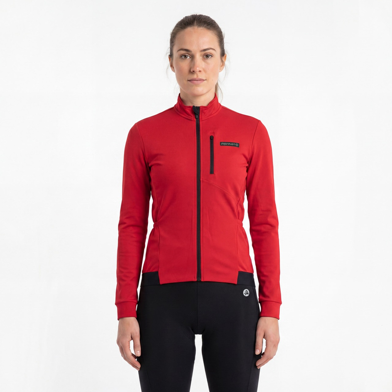 Veste de cyclisme avec poche poitrine pour femme