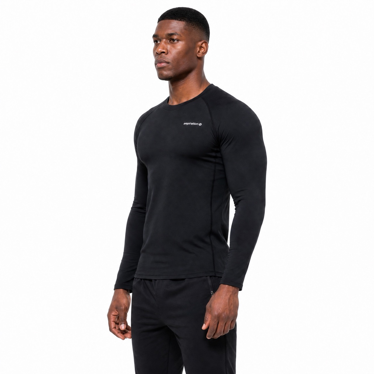 Sous-vêtements thermiques pour hommes, couche de base longue, intérieur en polaire, haut et bas, ensemble de 2 pièces