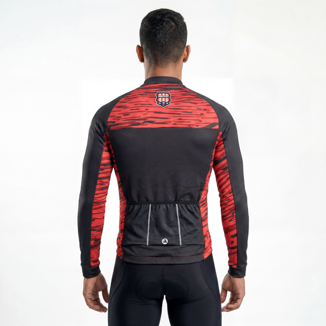 Veste de cyclisme Ride Color Block imprimée pour hommes