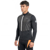 Veste de cyclisme à bordures réfléchissantes coupe-vent pour hommes