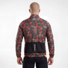 Veste de cyclisme imperméable à l'eau et à garniture réfléchissante sur toute la surface