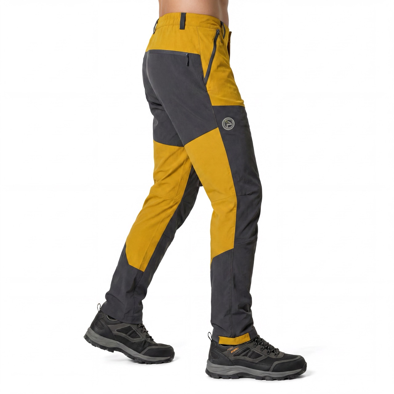 Pantalon de neige de randonnée pour hommes Pantalon de trekking à blocs de couleurs