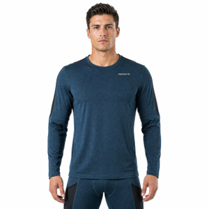 Hauts à blocs de couleur en laine mérinos pour hommes