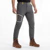 Pantalon de sport à fermeture éclair pour hommes, pantalon de Trekking à blocs de couleurs