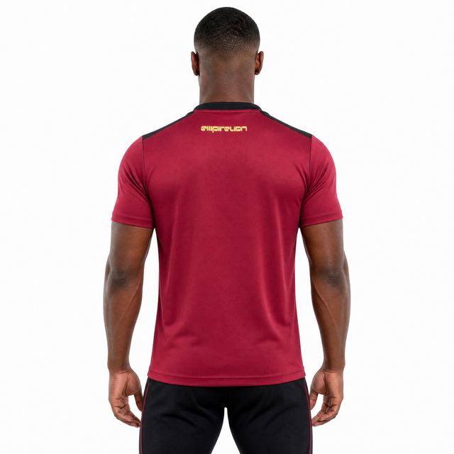 T-shirt à boutons grand-père pour hommes