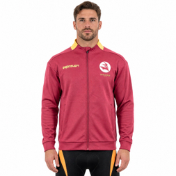 Veste de sport surdimensionnée à logo imprimé pour homme