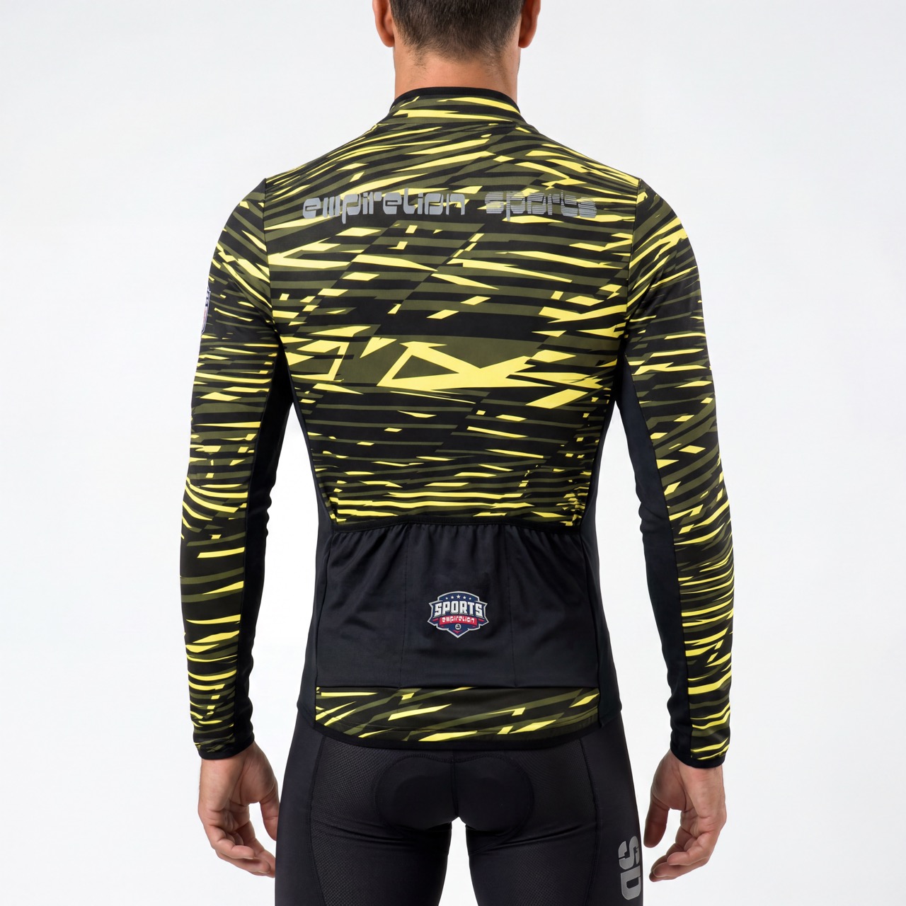 Veste de cyclisme à imprimé intégral