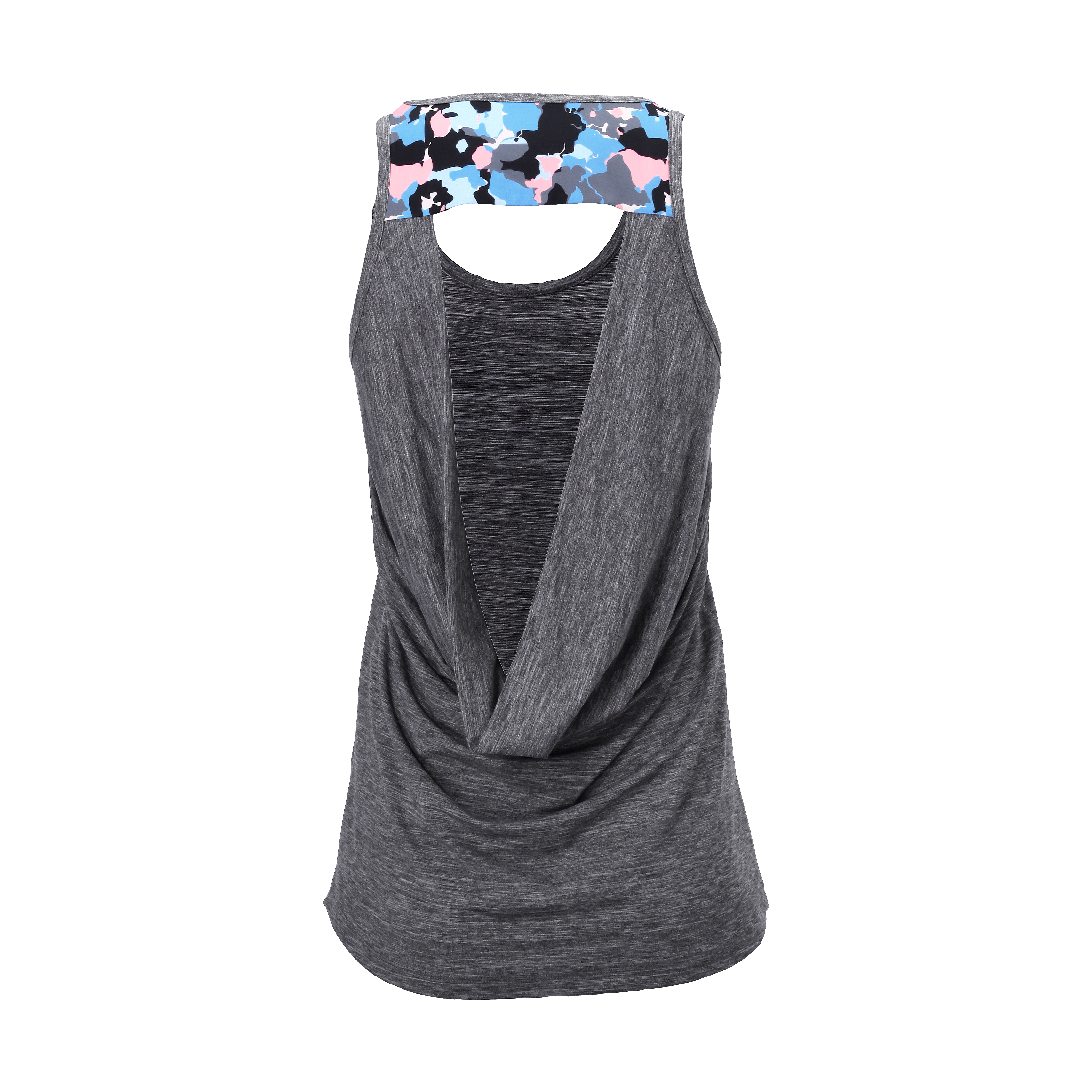 Débardeur d'entraînement pour femme Coupe ample Tops Running Athletic Shirts