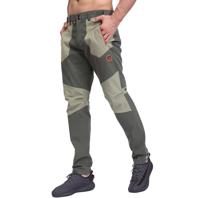 Pantalon de cargaison de montagne de randonnée à séchage rapide extérieur pour hommes