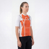 Maillot de cyclisme léger à manches courtes pour femme, sensation de froid