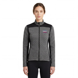 Veste de cyclisme matelassée color block pour femme