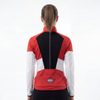 Veste de sport à panneau de blocs de couleurs pour femmes
