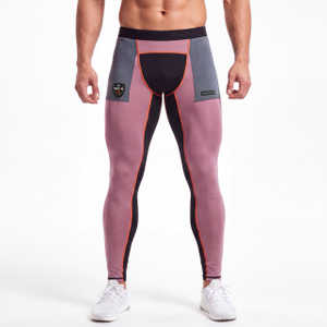 VMTR Pantalon legging à blocs de couleurs pour homme