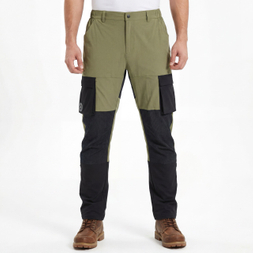 Pantalon cargo de sport pour hommes, pantalon de trekking à blocs de couleurs