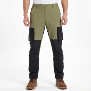 Pantalon cargo de sport pour hommes, pantalon de trekking à blocs de couleurs