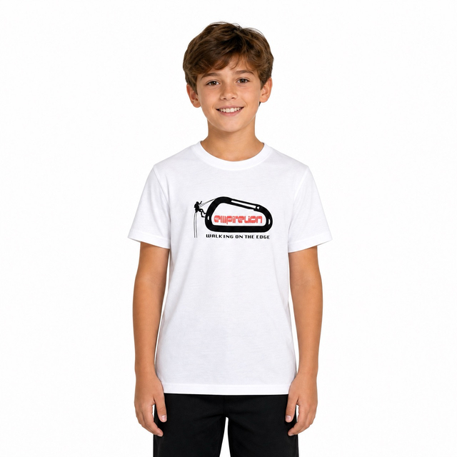 T-shirt à manches courtes pour garçons, escalade