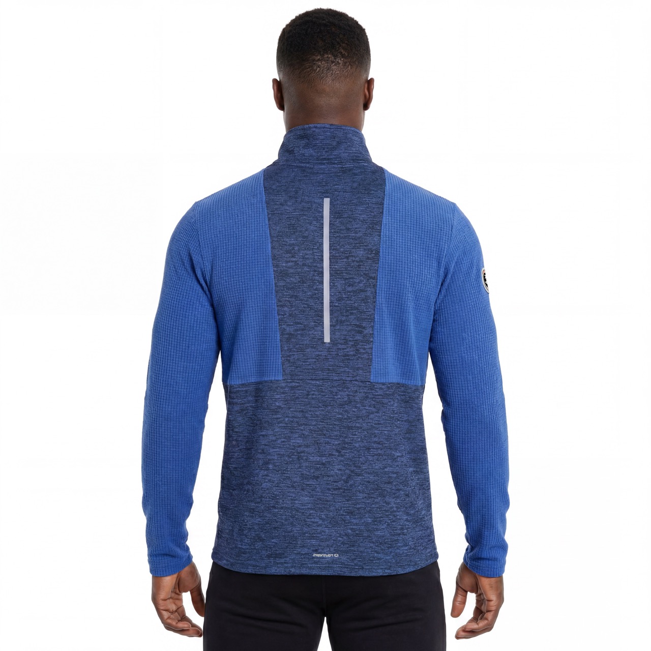 Veste de course zippée de poids moyen pour hommes