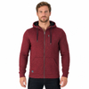 Sweat à capuche zippé pour hommes, confortable, thermique, coupe-vent, escalade, randonnée