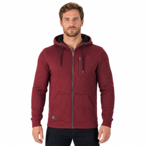 Sweat à capuche zippé pour hommes, confortable, thermique, coupe-vent, escalade, randonnée