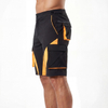 Short de sport décontracté à 7 poches zippées pour hommes