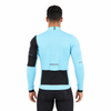Veste de cyclisme intérieure en polaire avec poche en maille et double poche arrière pour homme
