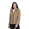 Femmes Sherpa Vestes Courtes Patchwork Polaire Manteau avec Poches Zippées