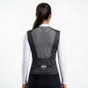 Veste de cyclisme en jersey avec panneaux color block pour femme