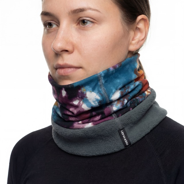 Cache-cou en polaire coupe-vent pour homme et femme