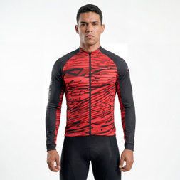 Veste de cyclisme Ride Color Block imprimée pour hommes