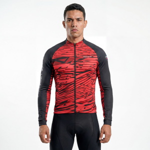 Veste de cyclisme Ride Color Block imprimée pour hommes