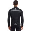 Veste de cyclisme rembourrée réfléchissante pour hommes