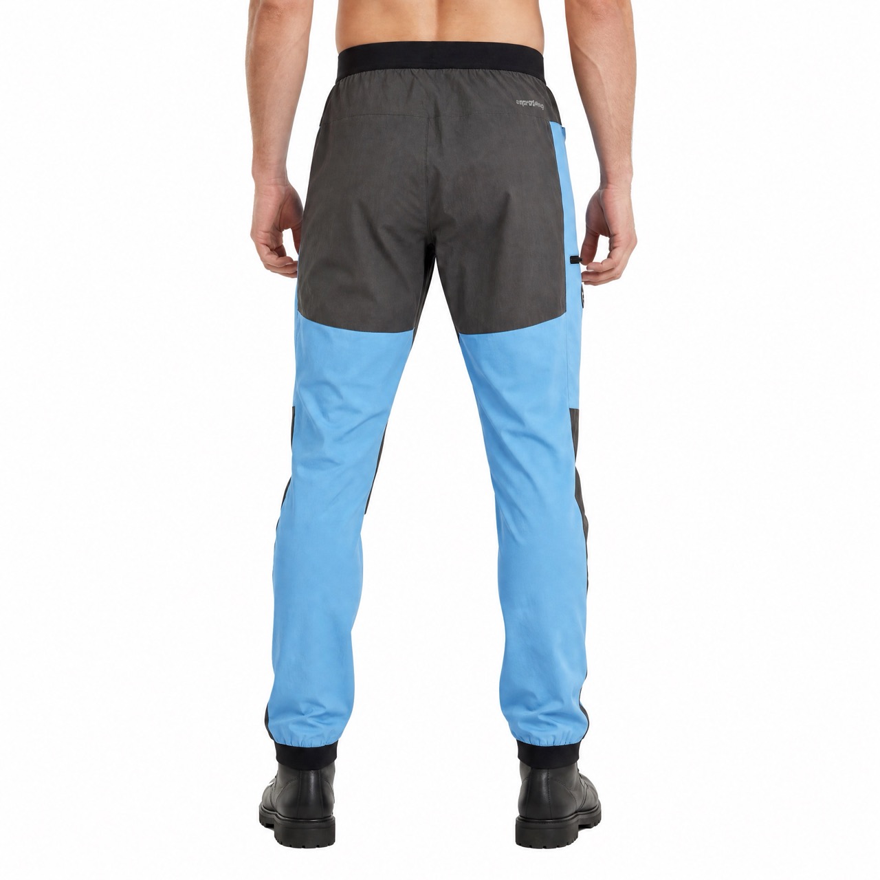 Pantalon de randonnée à blocs de couleurs pour hommes, pantalon à taille élastique