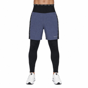 Pantalon 2 en 1 coupe-vent avec bande taille haute pour homme