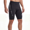 Short de cyclisme à panneau en maille pour hommes