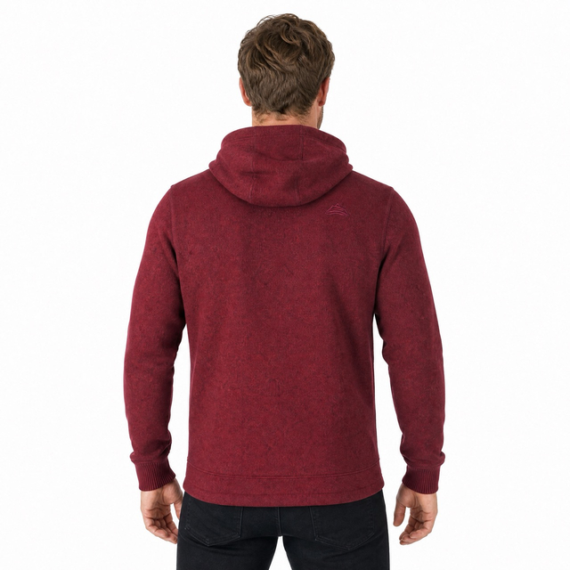 Sweat à capuche zippé pour hommes, confortable, thermique, coupe-vent, escalade, randonnée