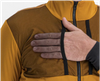Veste de cyclisme intérieure en polaire avec poche en maille et double poche arrière pour homme