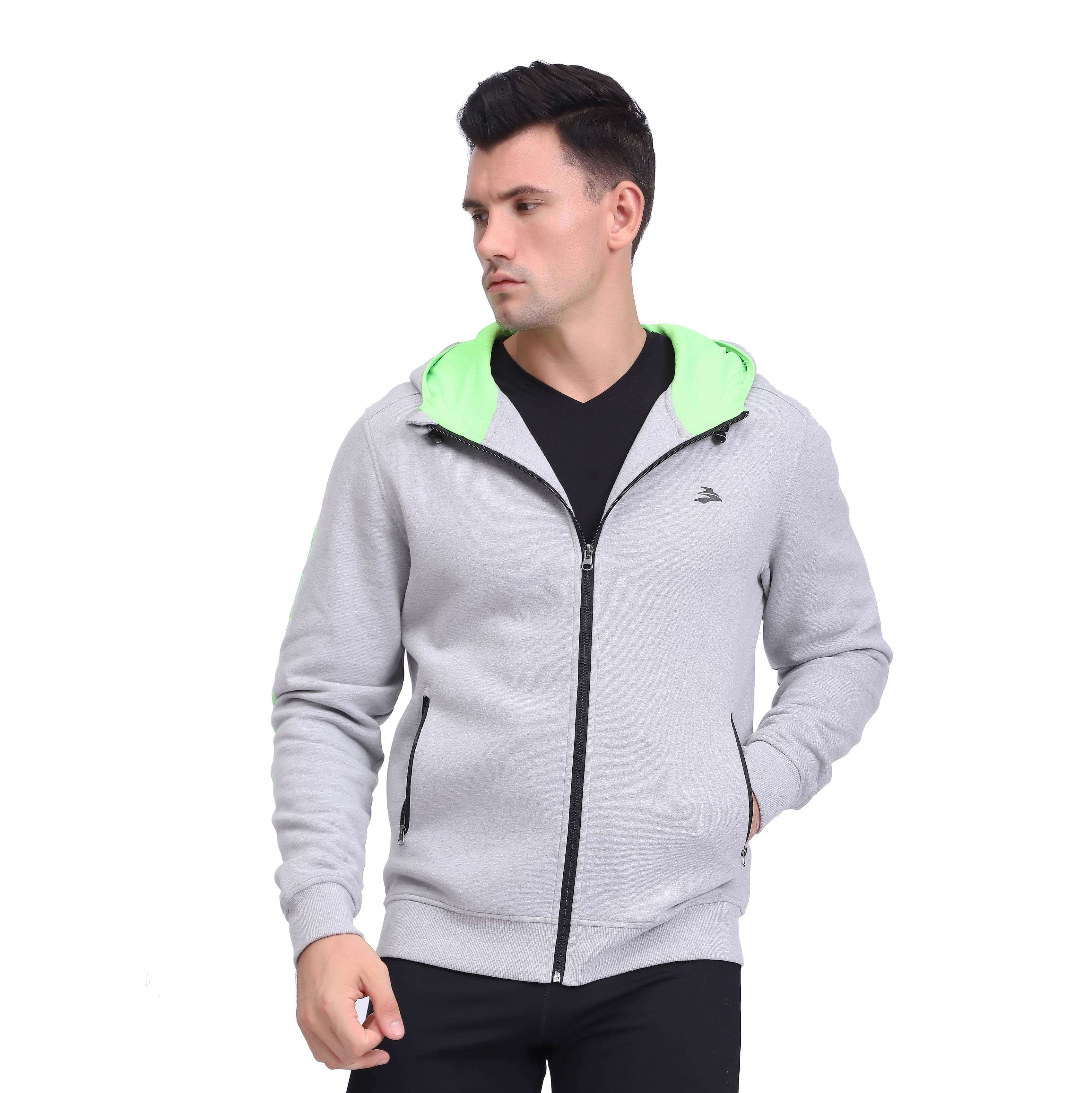 Sweats à capuche pour hommes Poches zippées Cordons de serrage Sweat-shirts zippés &nbsp;