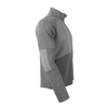 Hommes Légers Gris Sports Casual Tops Full Zip Manches Longues Vestes Courtes