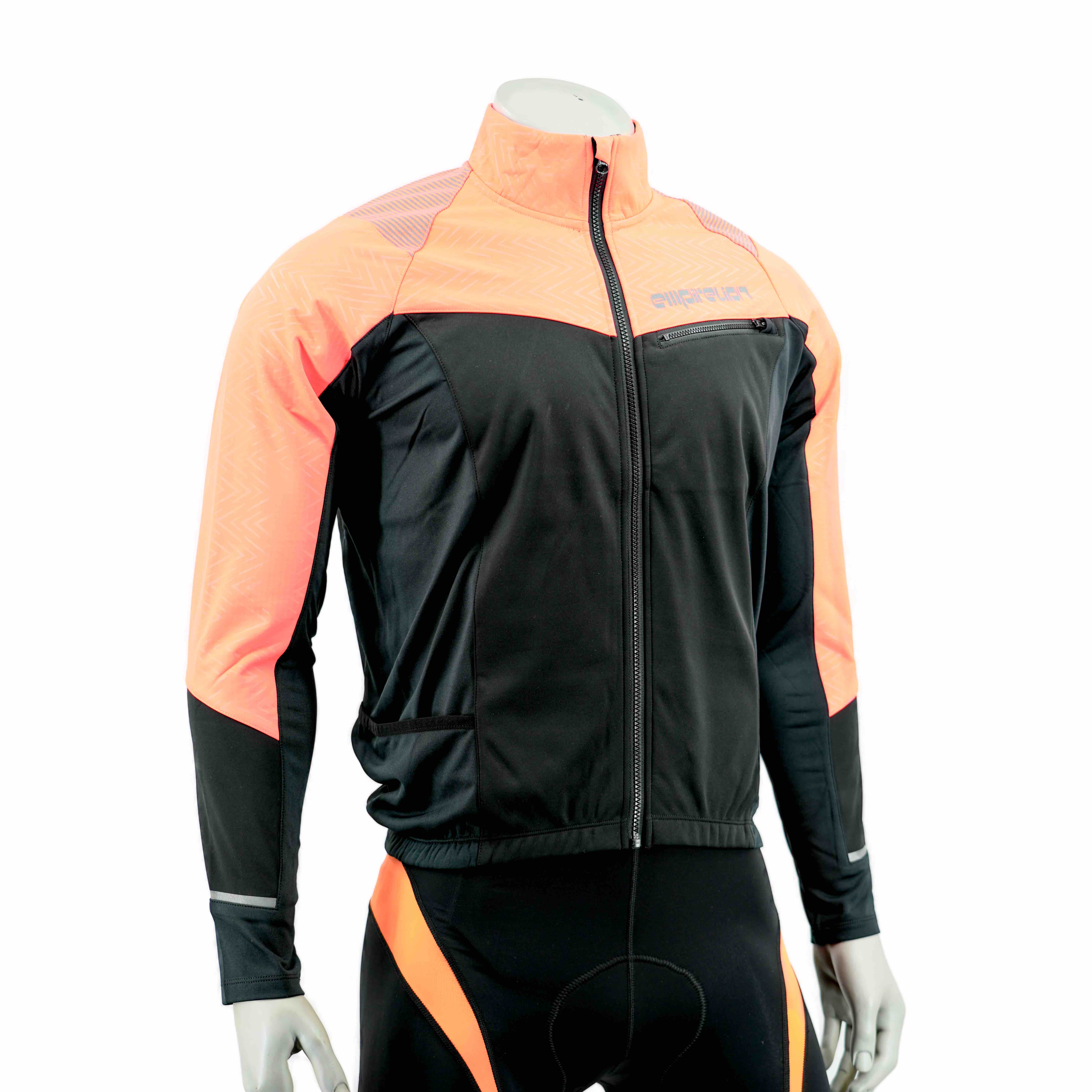 Veste de cyclisme à coquille douce à l'épreuve du vent collé