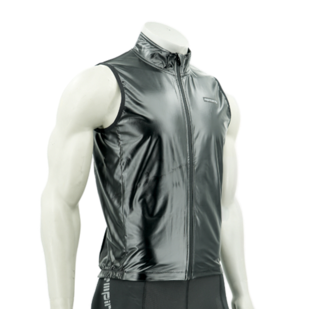 Gilet à vélo en revêtement en PU pour hommes