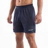 Short de course à rayures athlétiques de football pour hommes