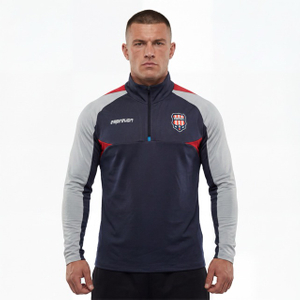 Hauts colorblock à manches longues de football pour hommes