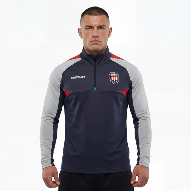Hauts colorblock à manches longues de football pour hommes