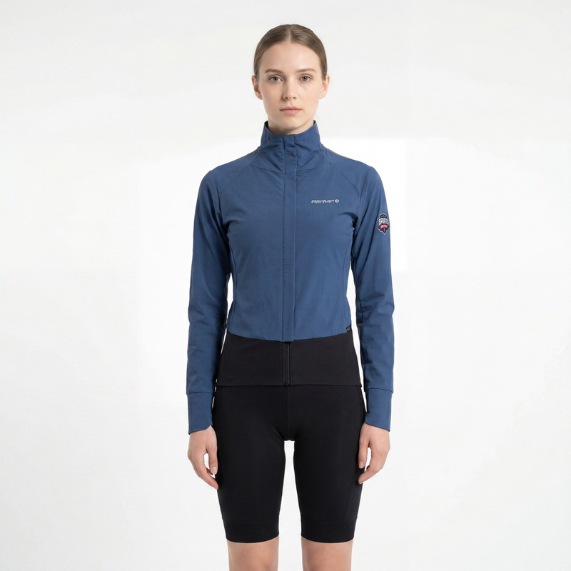 Veste de cyclisme coupe-vent pour femme