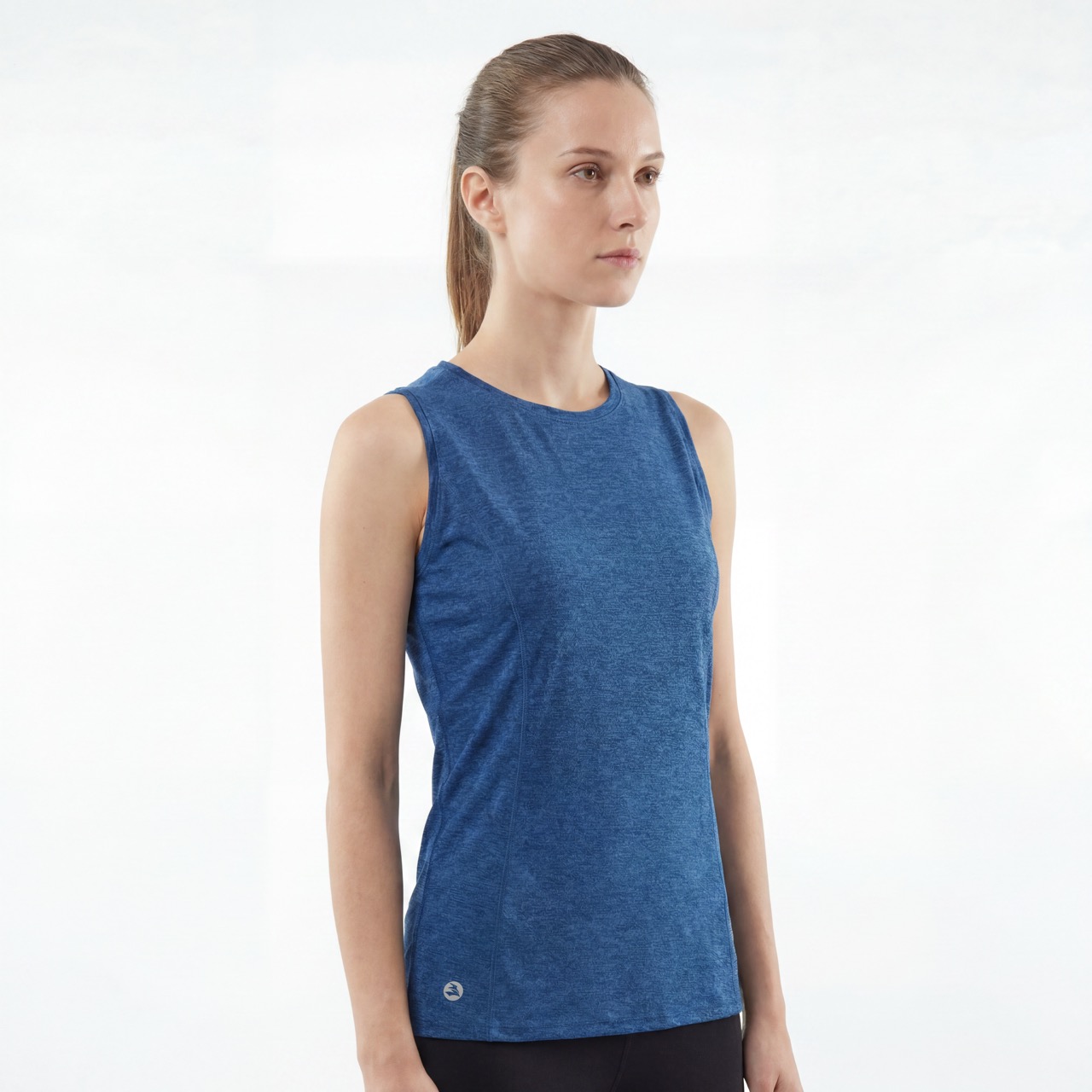 Gilet de course à panneaux en maille pour femmes