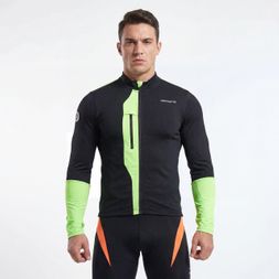 Veste de cyclisme d'épaisseur moyenne Fluro Color Block