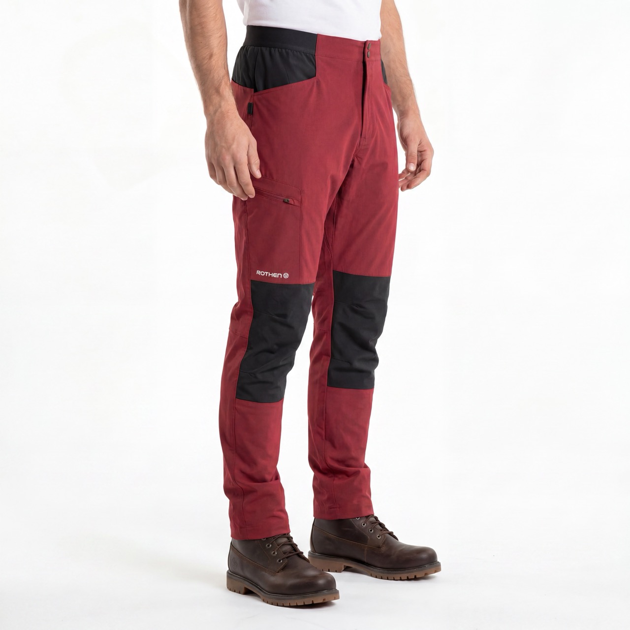 Pantalon Sonw de sport pour hommes, pantalon de Trekking à blocs de couleurs