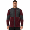 Chemises polaires coupe-vent Shaggy Fuzzy Melange pour hommes, randonnée, Camping